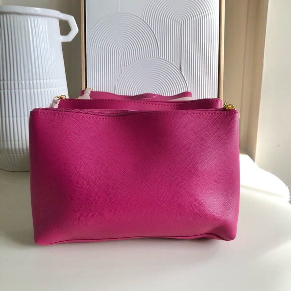 Elizabeth Arden Set of 4 four Matching clutches makeup bags small purse pink - Picture 5 of 14